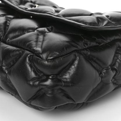 Chanel Calfskin Quilted Large Chesterfield Flap Black 9 of 9