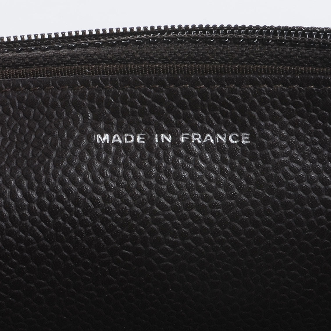 Chanel Caviar Quilted Wallet on Chain WOC Dark Brown 9 of 9