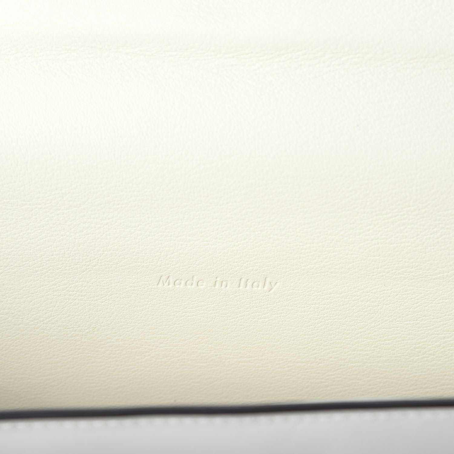 Celine Natural Calfskin Bicolor Clutch White Claycourt 5 of 7