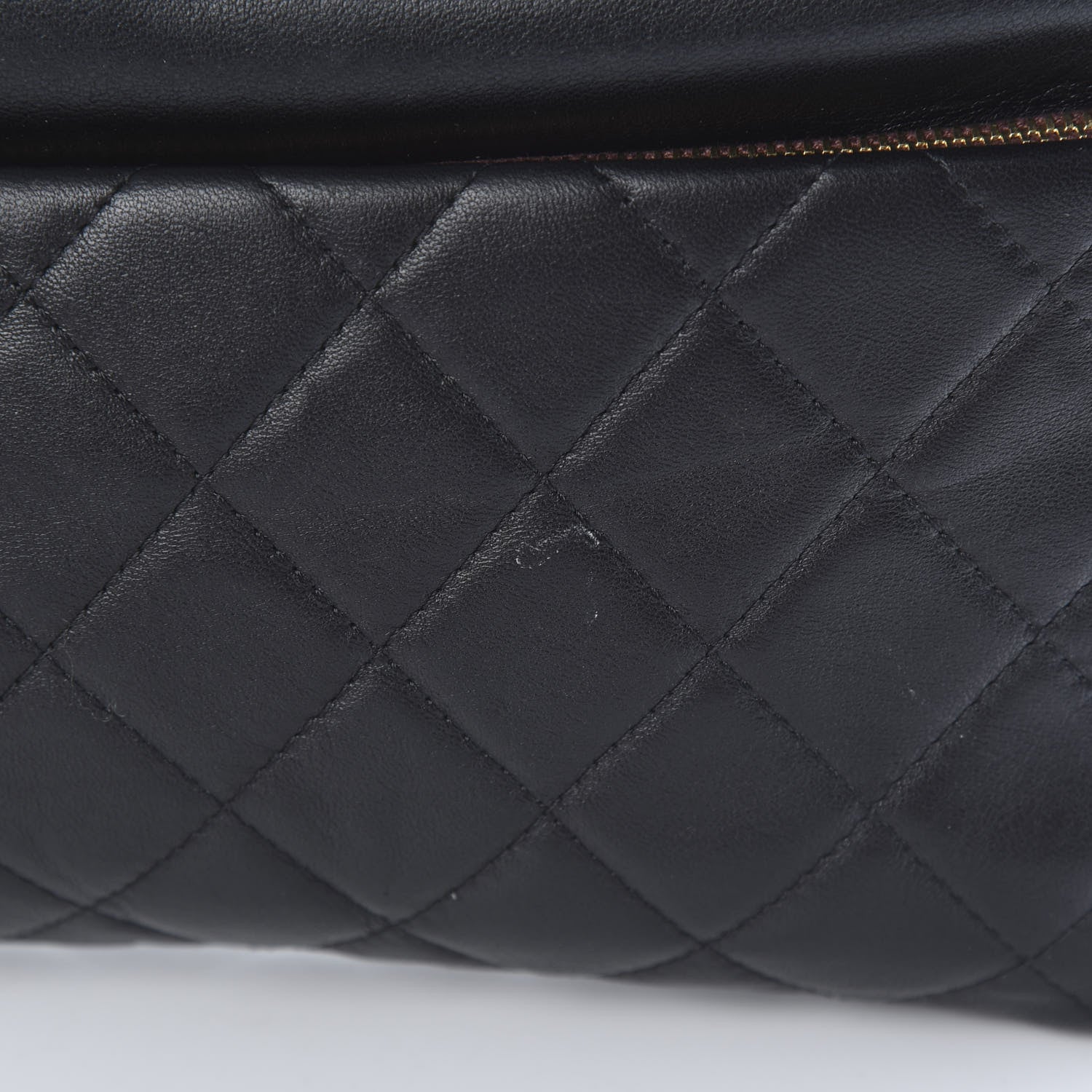 Chanel Lambskin Quilted CC Beauty Clutch Black 9 of 10