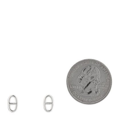 Hermes Sterling Silver TPM Farandole Earrings 2 of 5