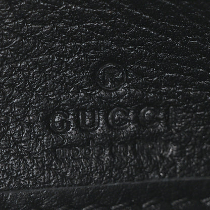 Gucci Roxy Calfskin Blondie Continental Chain Wallet Black 6 of 10