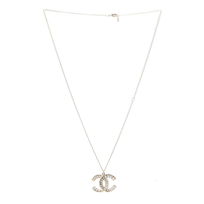 Chanel Pearl CC Pendant Necklace Gold 3 of 6