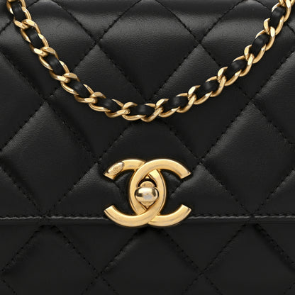 Chanel Calfskin Quilted Mini Perfect Fit Flap Black 8 of 10