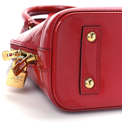 Louis Vuitton Vernis Alma BB Rose Indien 8 of 9