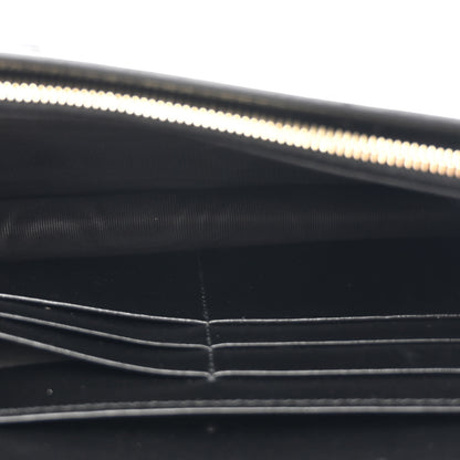 Gucci Calfskin GG Matelasse Chain Wallet Black 5 of 9