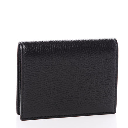 Prada Vitello Grain Bi-Fold Wallet Black 2 of 8