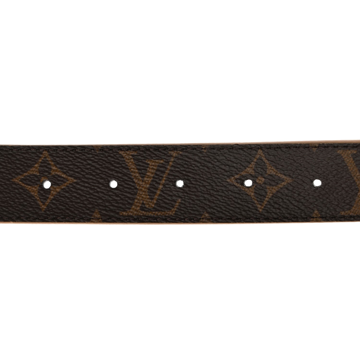 Louis Vuitton Monogram Calfskin 30mm LV Initiales Reversible Belt 80 32 Arizona 3 of 6