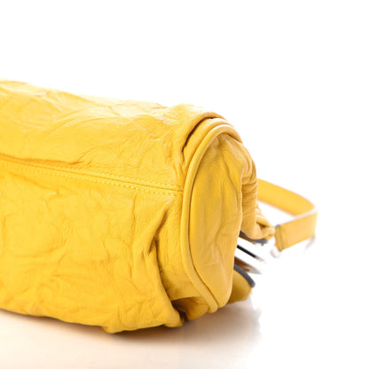 Dolce & Gabbana Calfskin Small Kiss Lock Frame Clutch Giallo 8 of 8