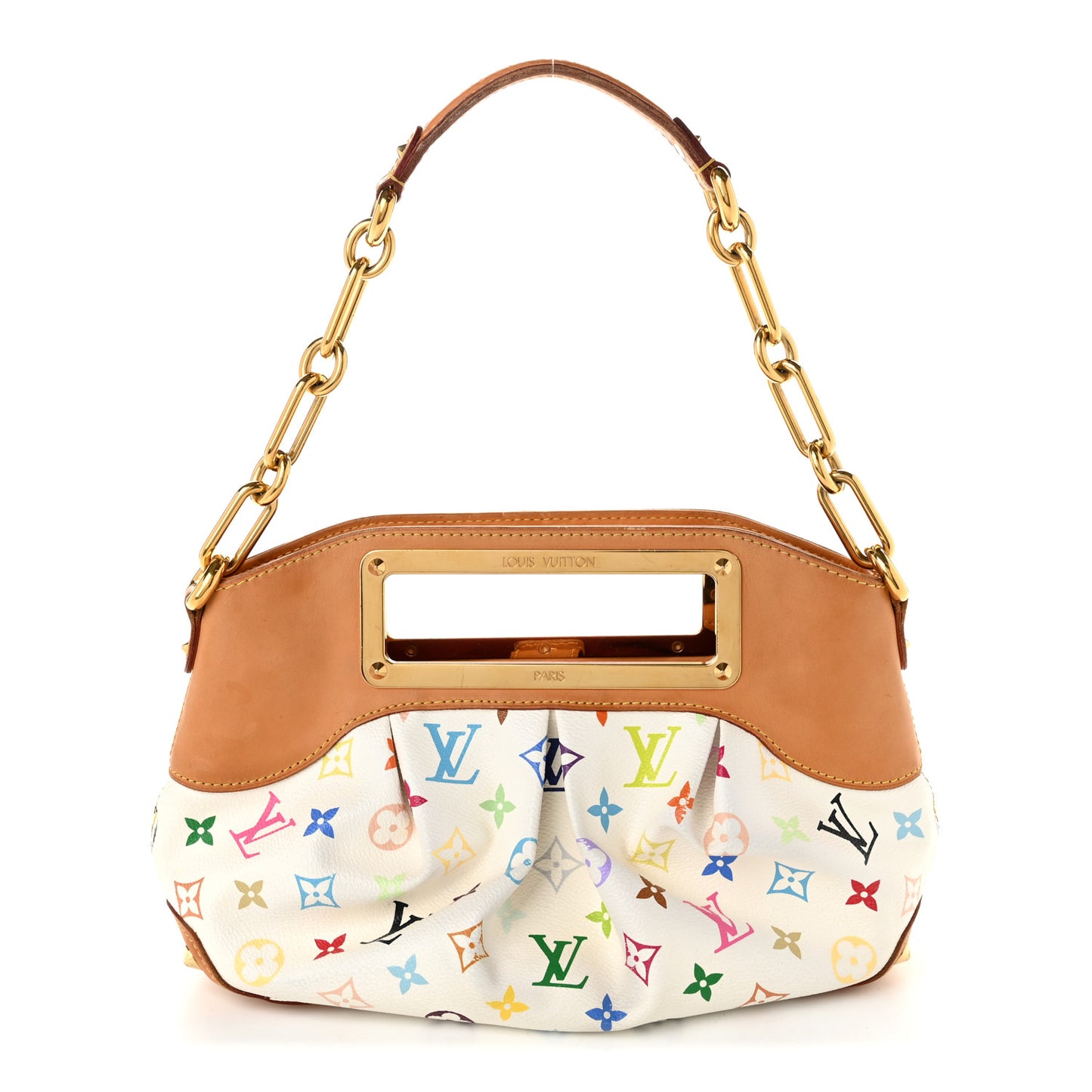 Monogram Multicolor Judy PM White