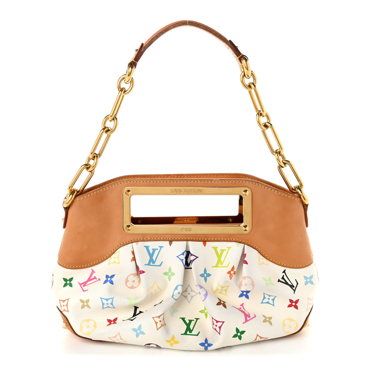 Louis Vuitton Monogram Multicolor Judy PM White 1 of 9