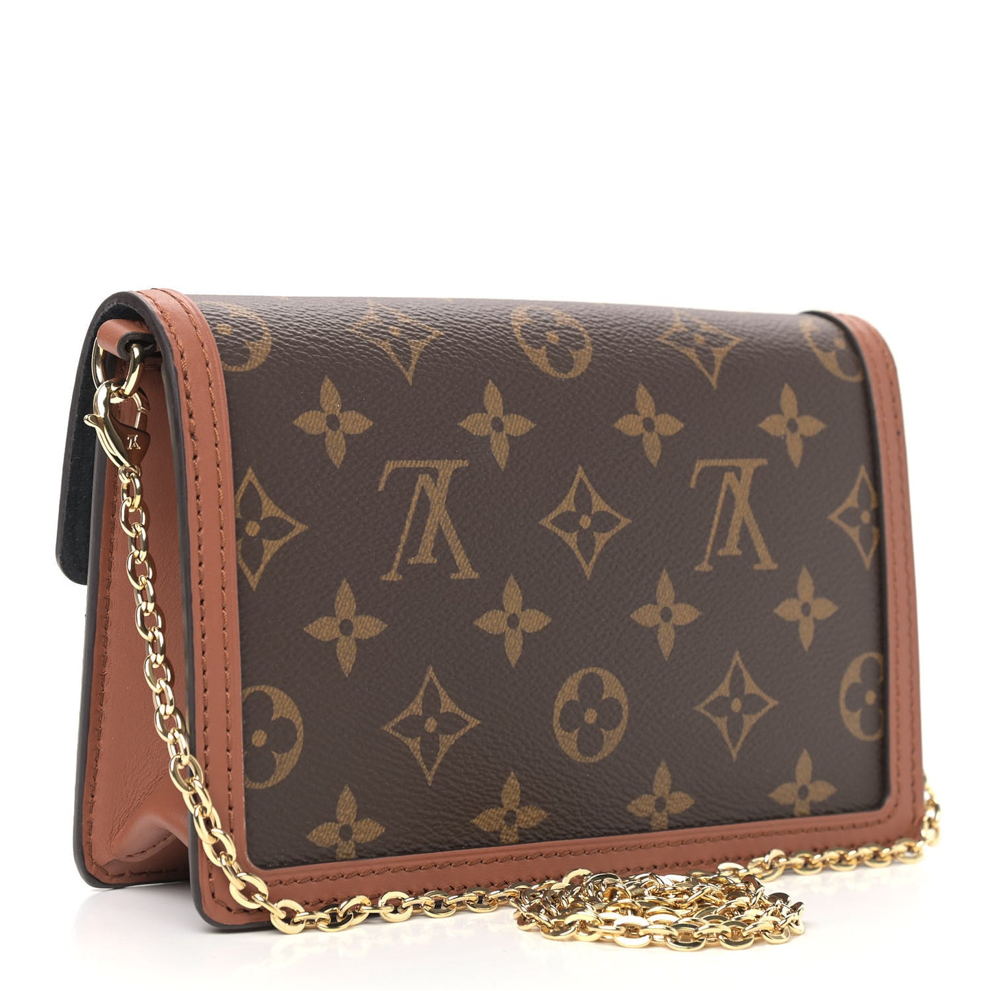 Reverse Monogram Dauphine Chain Wallet