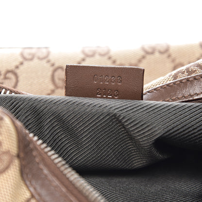 Gucci Monogram GG Small Clasp Hobo Brown 6 of 15