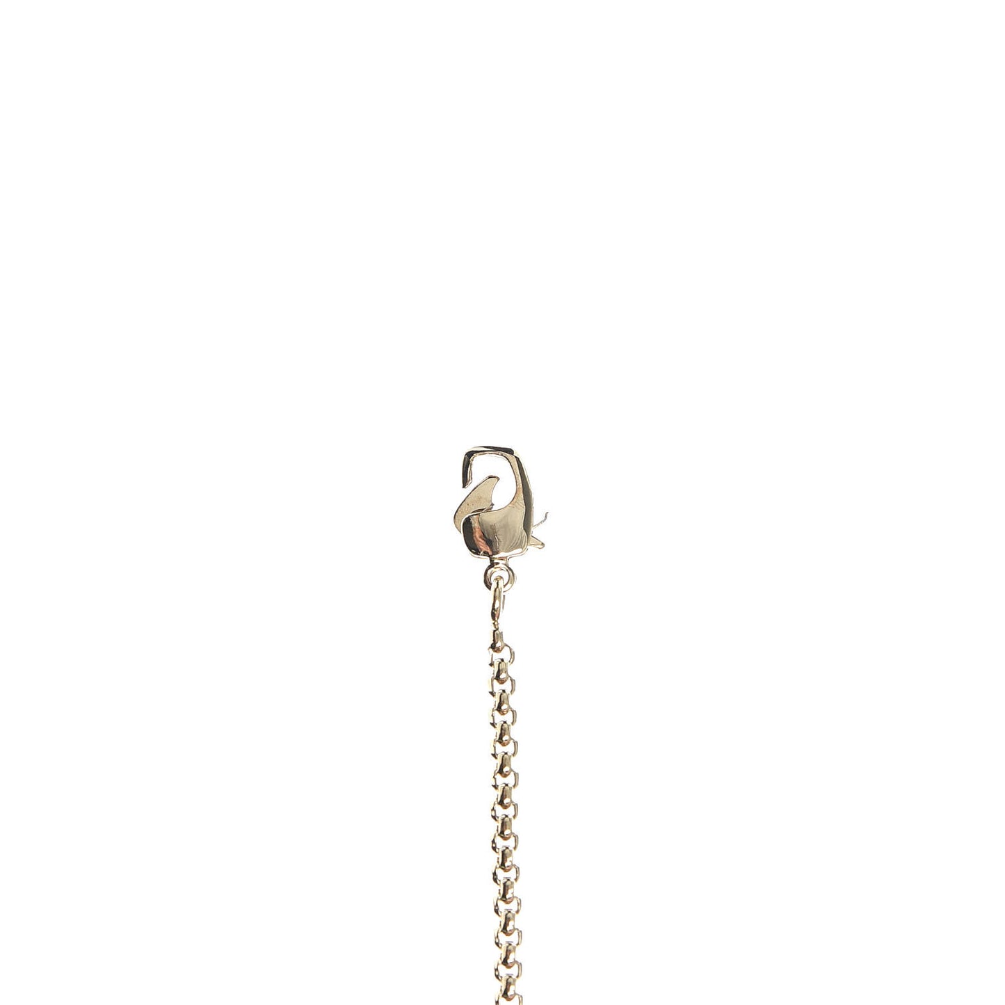 Patent Palazzo Medusa Chain Evening Bag Black