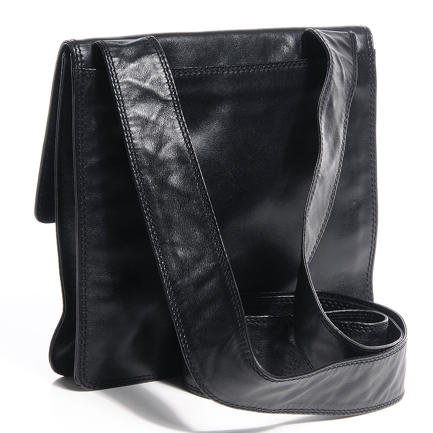Chanel Lambskin CC Shoulder Bag Black 3 of 7