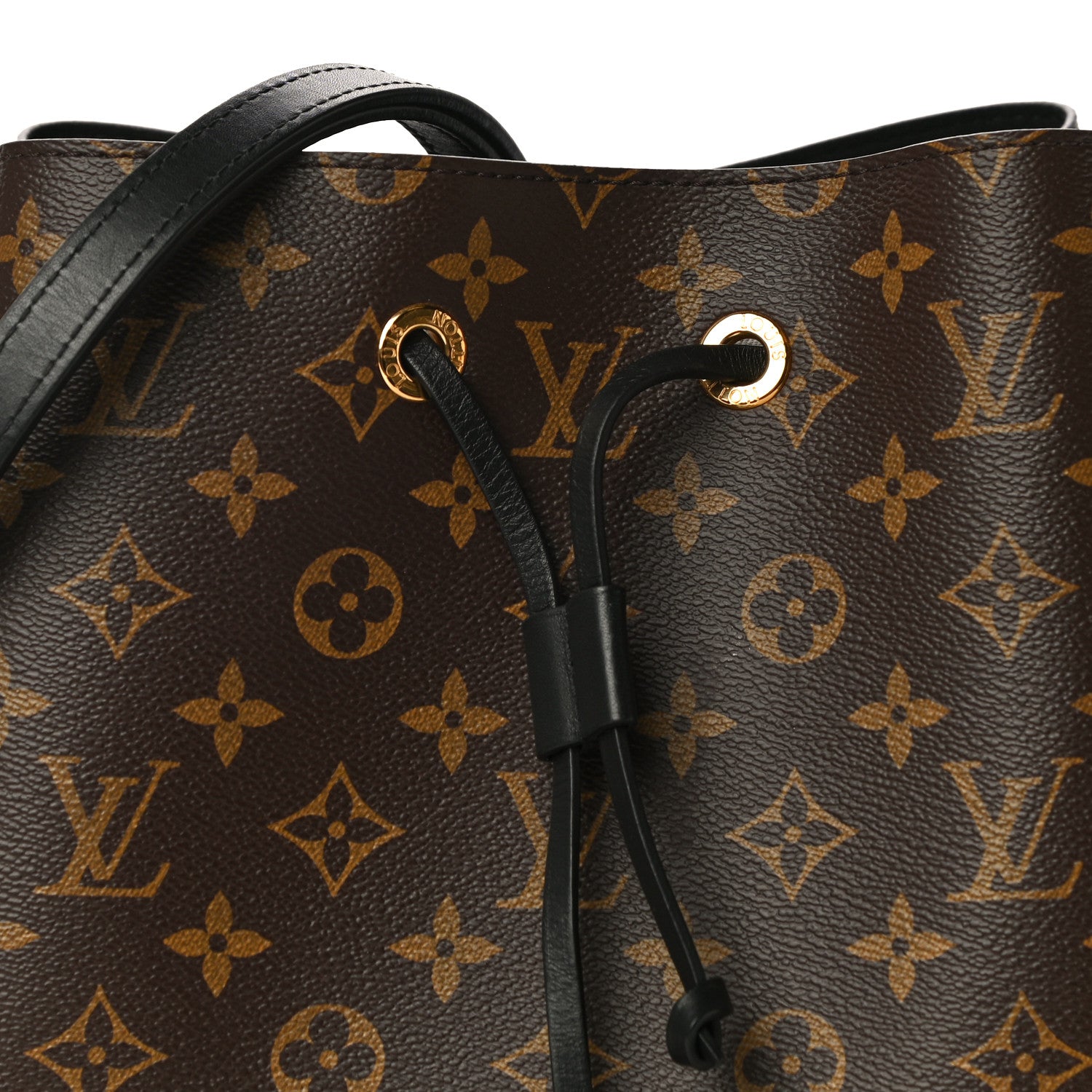 Louis Vuitton Monogram Neonoe MM Black 6 of 8