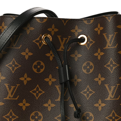 Louis Vuitton Monogram Neonoe MM Black 6 of 8