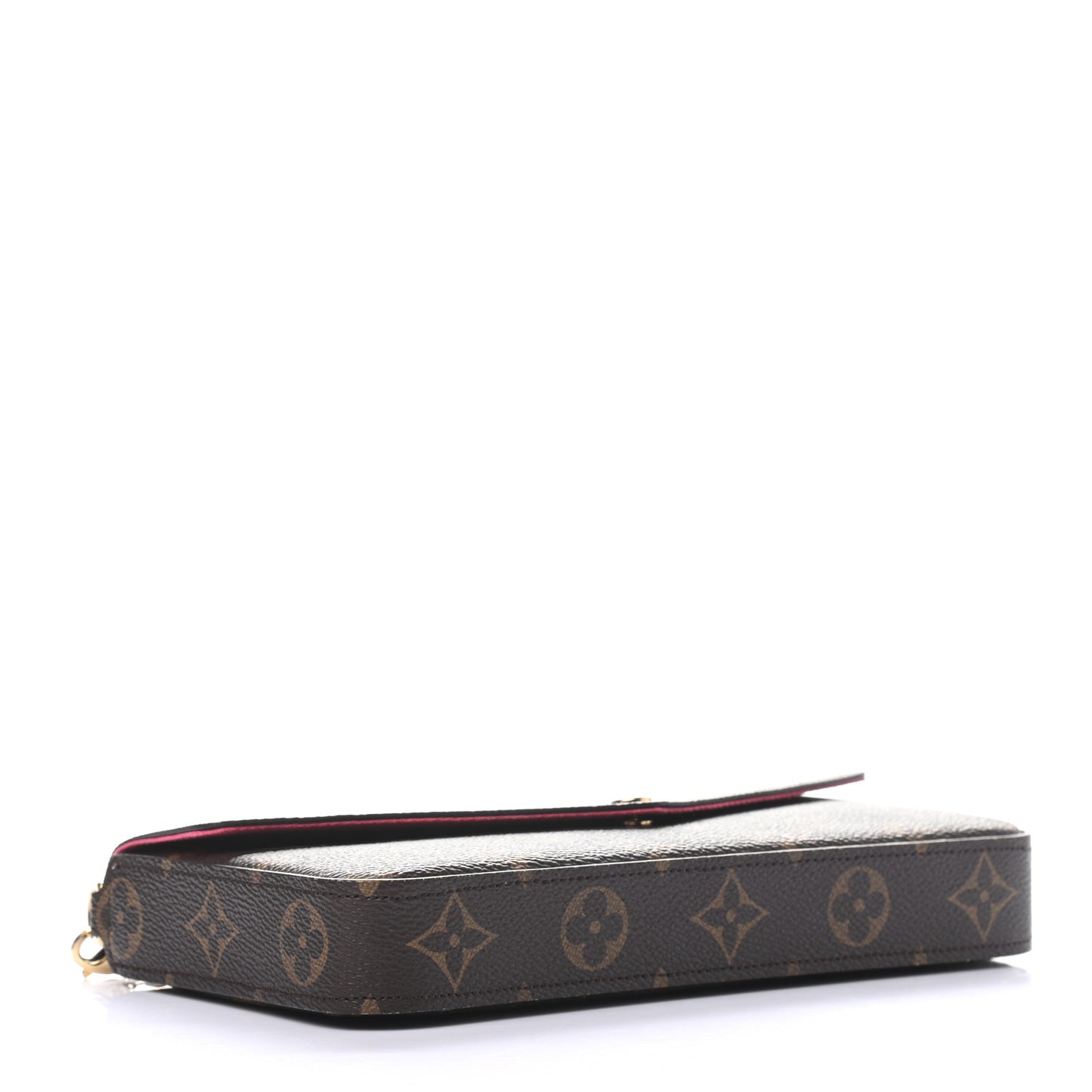 Monogram LV Love Lock Pochette Felicie Chain Wallet