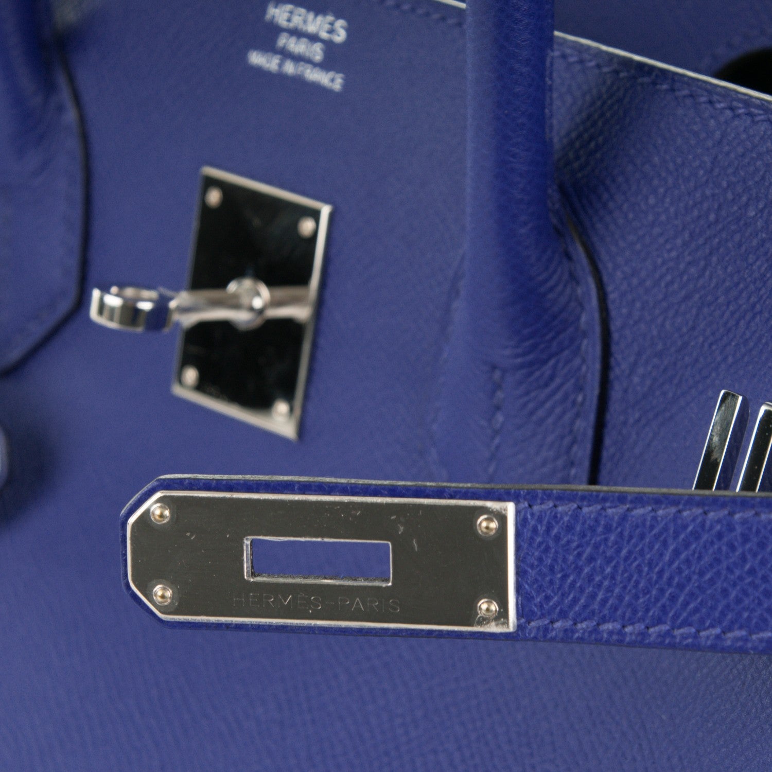Hermes Epsom Birkin 35 Bleu Electrique 8 of 24