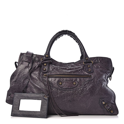 Balenciaga Chevre Classic Hardware City Encre 1 of 11