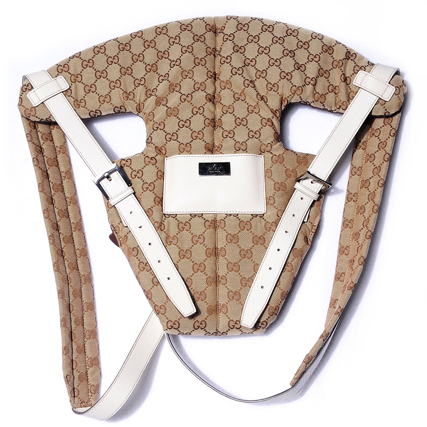 Gucci Monogram Baby Carrier Off White 1 of 7