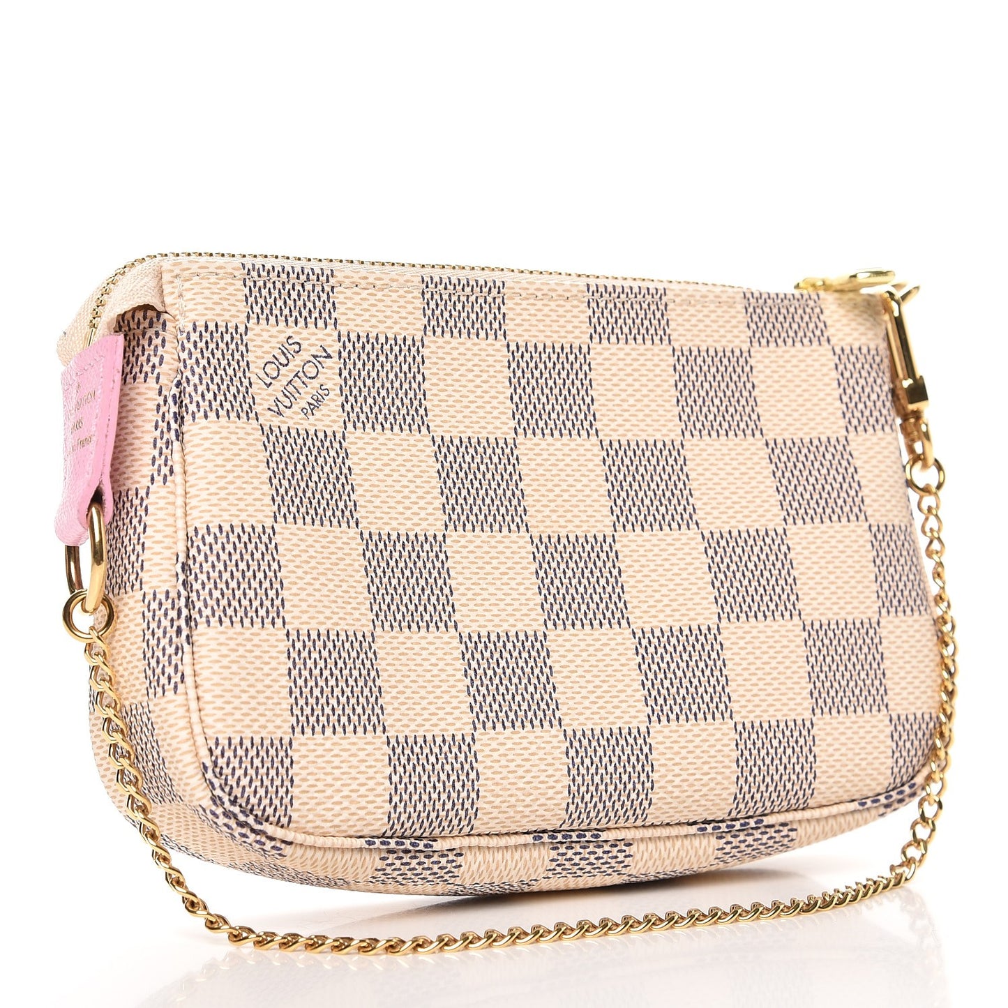 Damier Azur 2016 Christmas Animation Mini Pochette Accessories