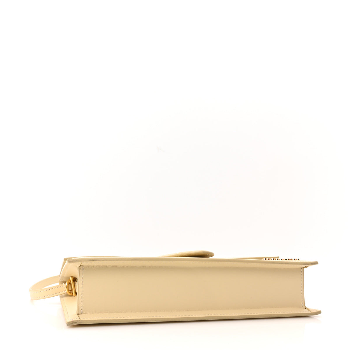 Smooth Calfskin Le Bambino Long Ivory