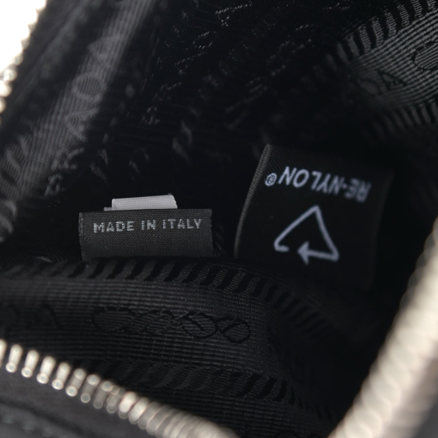 Prada Nylon Re-Edition 2005 Shoulder Bag Black 7 of 11