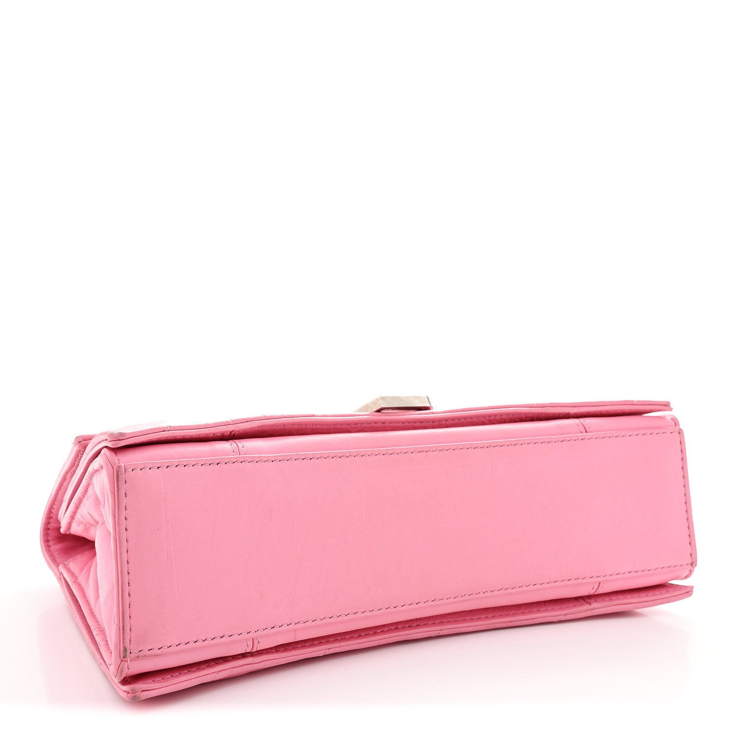 Balenciaga Crushed Calfskin Quilted Small Crush Chain Bag Sweet Pink 4 of 15