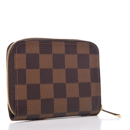 Louis Vuitton Damier Ebene Zippy Coin Purse 3 of 7