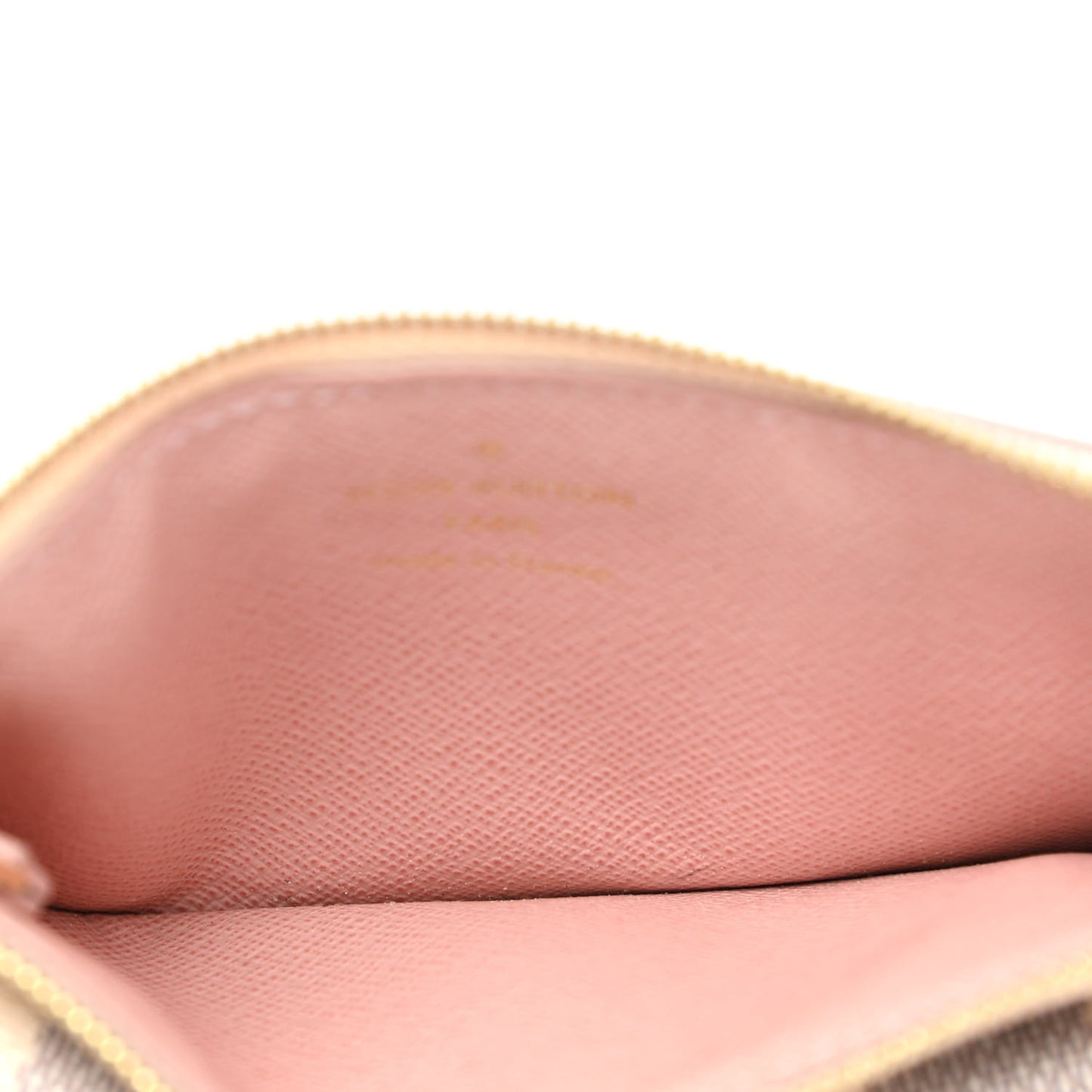 Damier Azur Recto Verso Card Holder Rose Ballerine