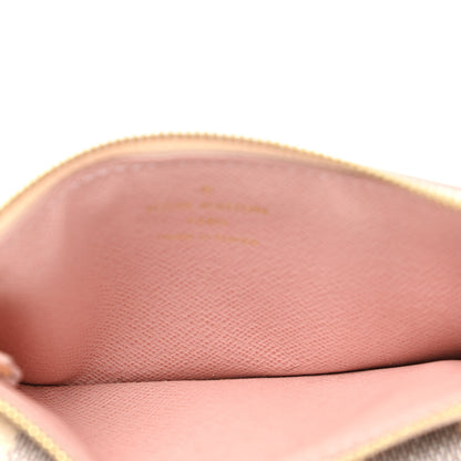 Louis Vuitton Damier Azur Recto Verso Card Holder Rose Ballerine 5 of 8