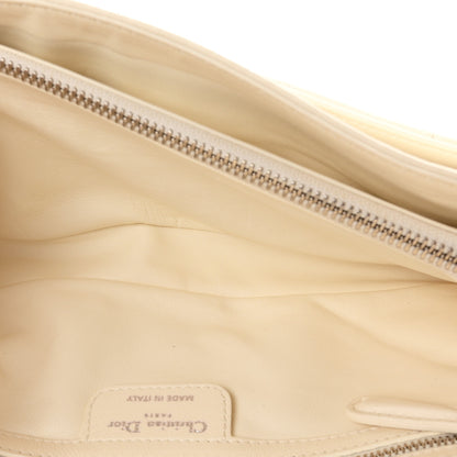 Christian Dior Lambskin Cannage Rendezvous Flap White 5 of 11