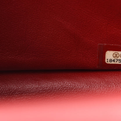 Chanel Patent Quilted Jumbo Double Flap Red 11 of 12