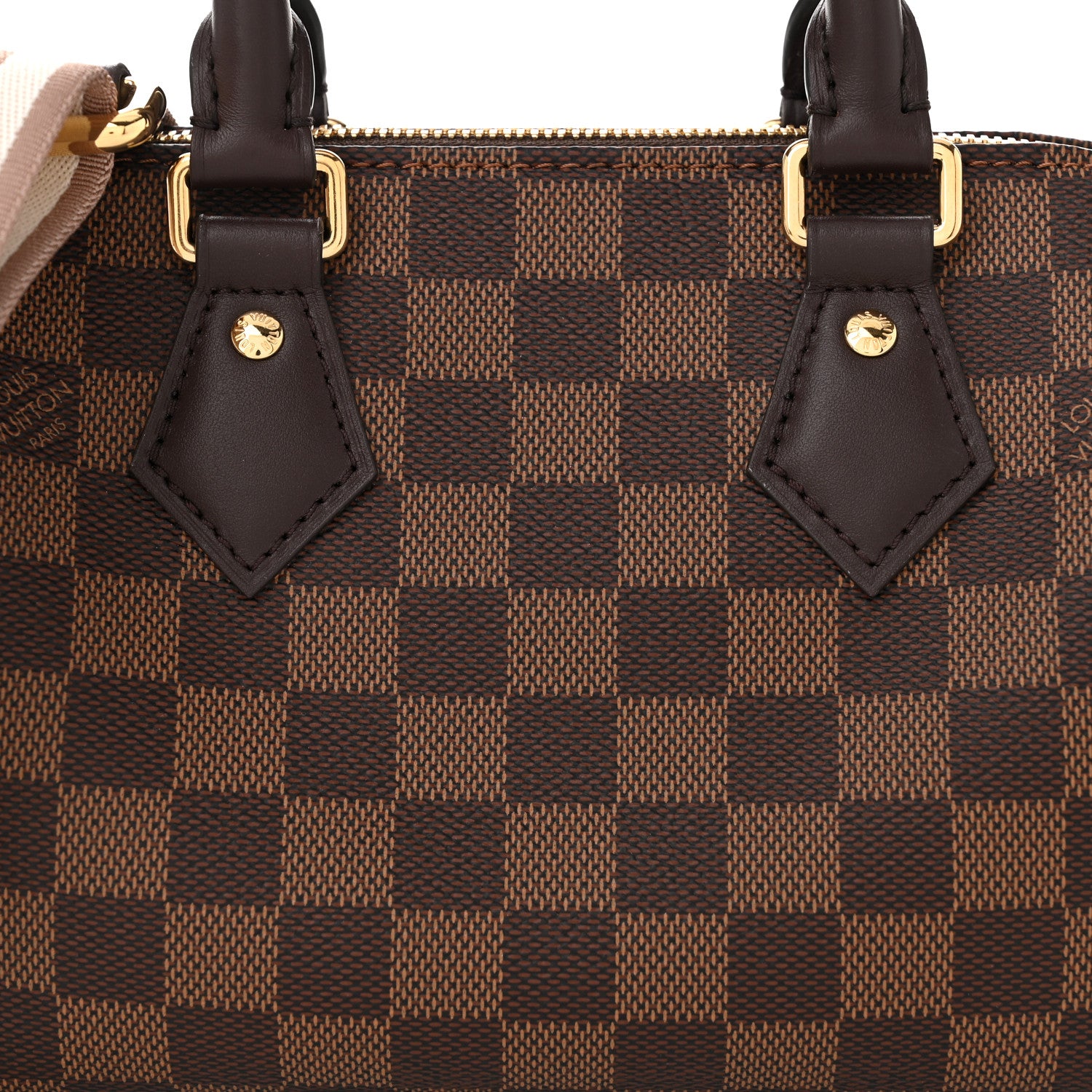 Louis Vuitton Damier Ebene Speedy Bandouliere 20 7 of 9