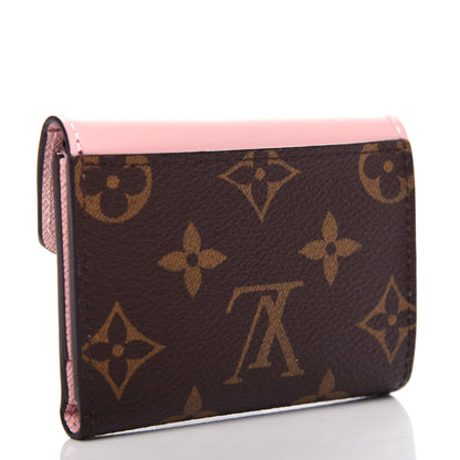 Louis Vuitton Monogram Zoe Wallet Rose Ballerine 3 of 8