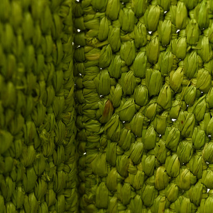 Loewe X PAULA'S IBIZA Raffia Font Tote Meadow Green 11 of 11