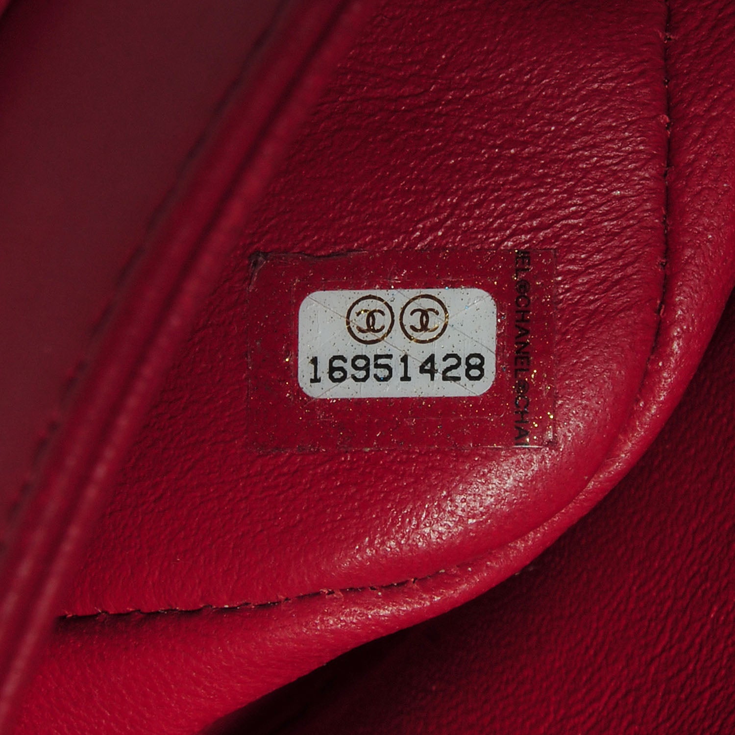 Chanel Lambskin Jumbo Double Flap Red 8 of 8