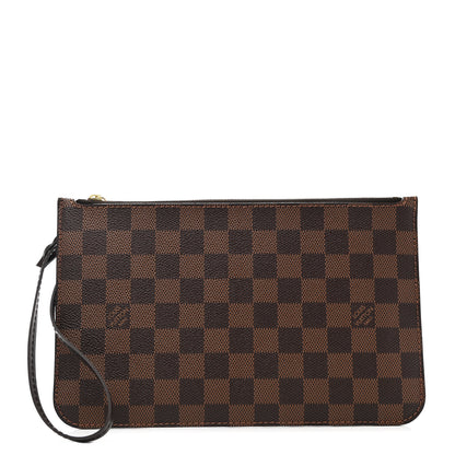 Louis Vuitton Damier Ebene Neverfull MM GM Pochette 1 of 7