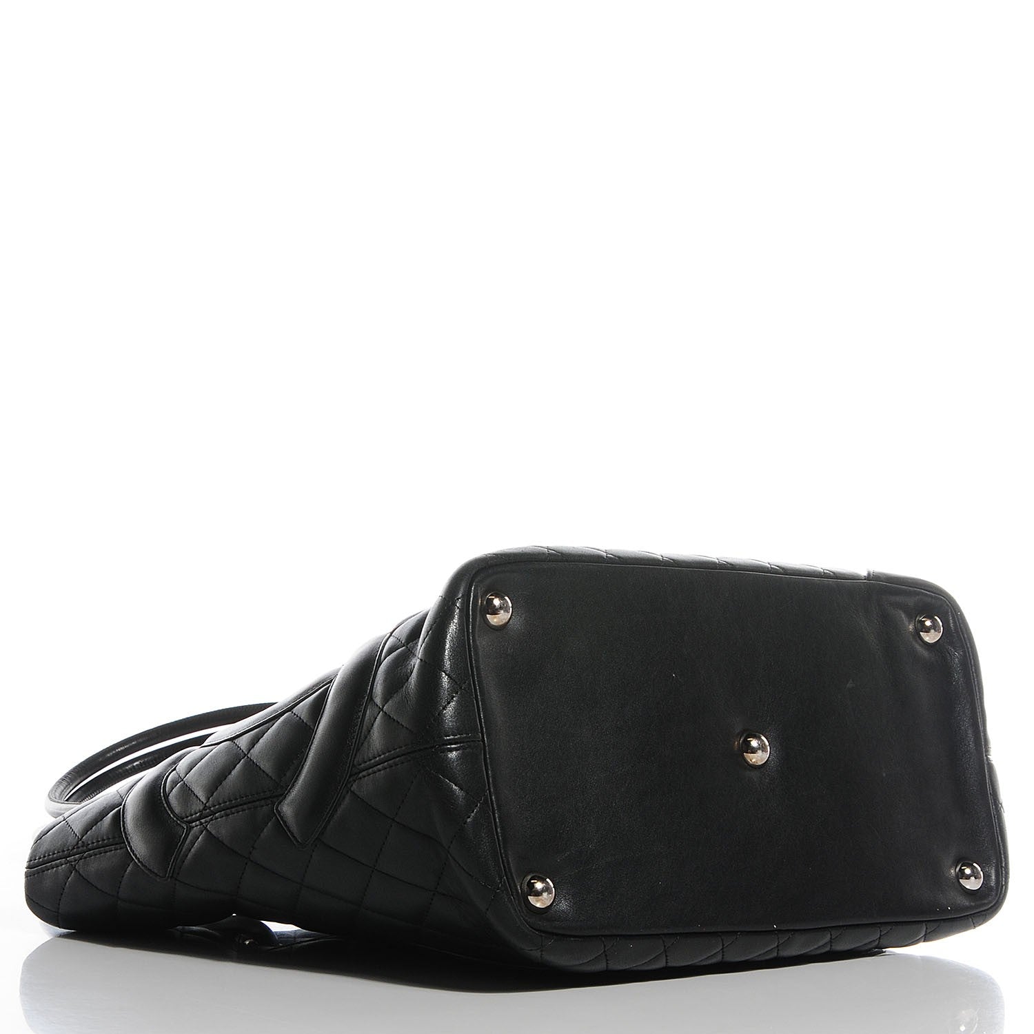 Chanel Calfskin Quilted Large Cambon Tote Black 4 of 7