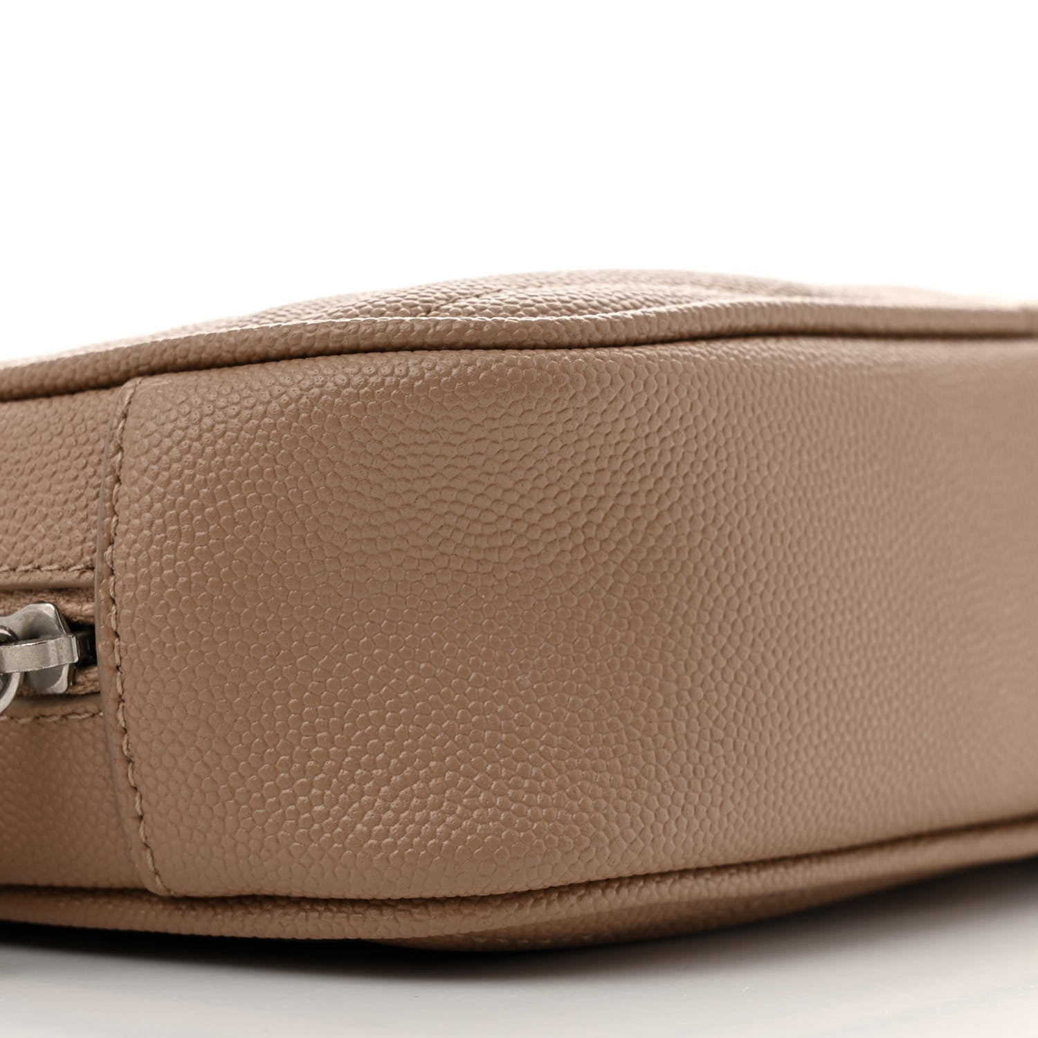 Saint Laurent Grain De Poudre Matelasse Monogram Mini Lou Camera Bag Gold Sand 9 of 13