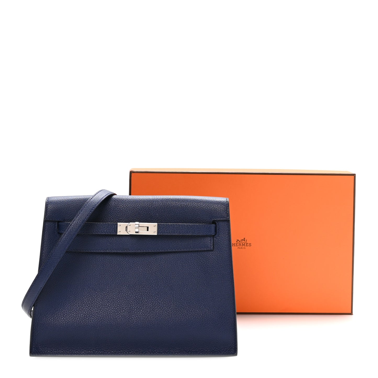 Evercolor Verso Kelly Danse II Belt Bag Bleu Saphir Bleu France
