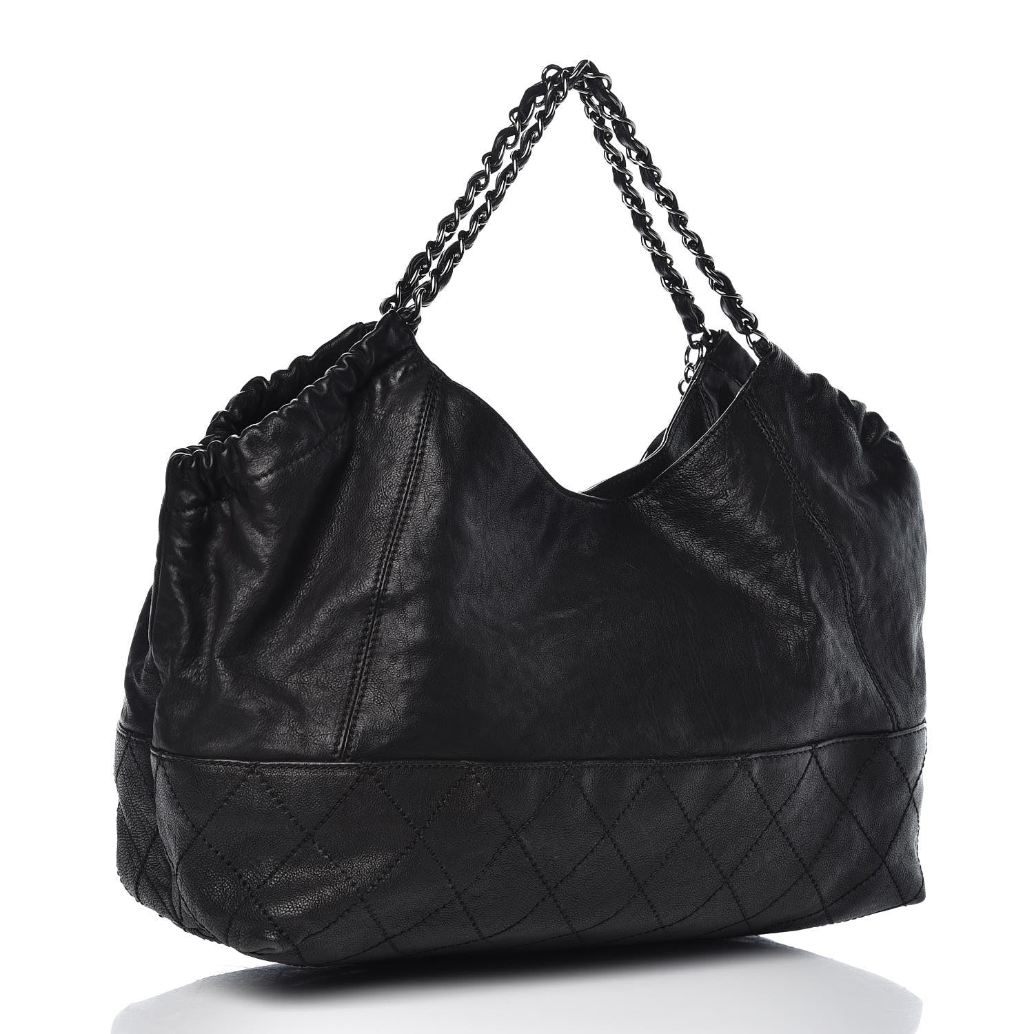 Chanel Calfskin Baby Coco Cabas Black 3 of 9