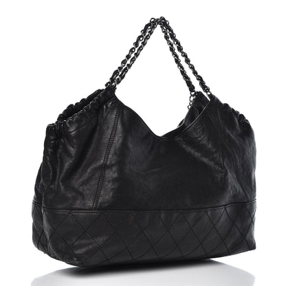 Chanel Calfskin Baby Coco Cabas Black 3 of 9