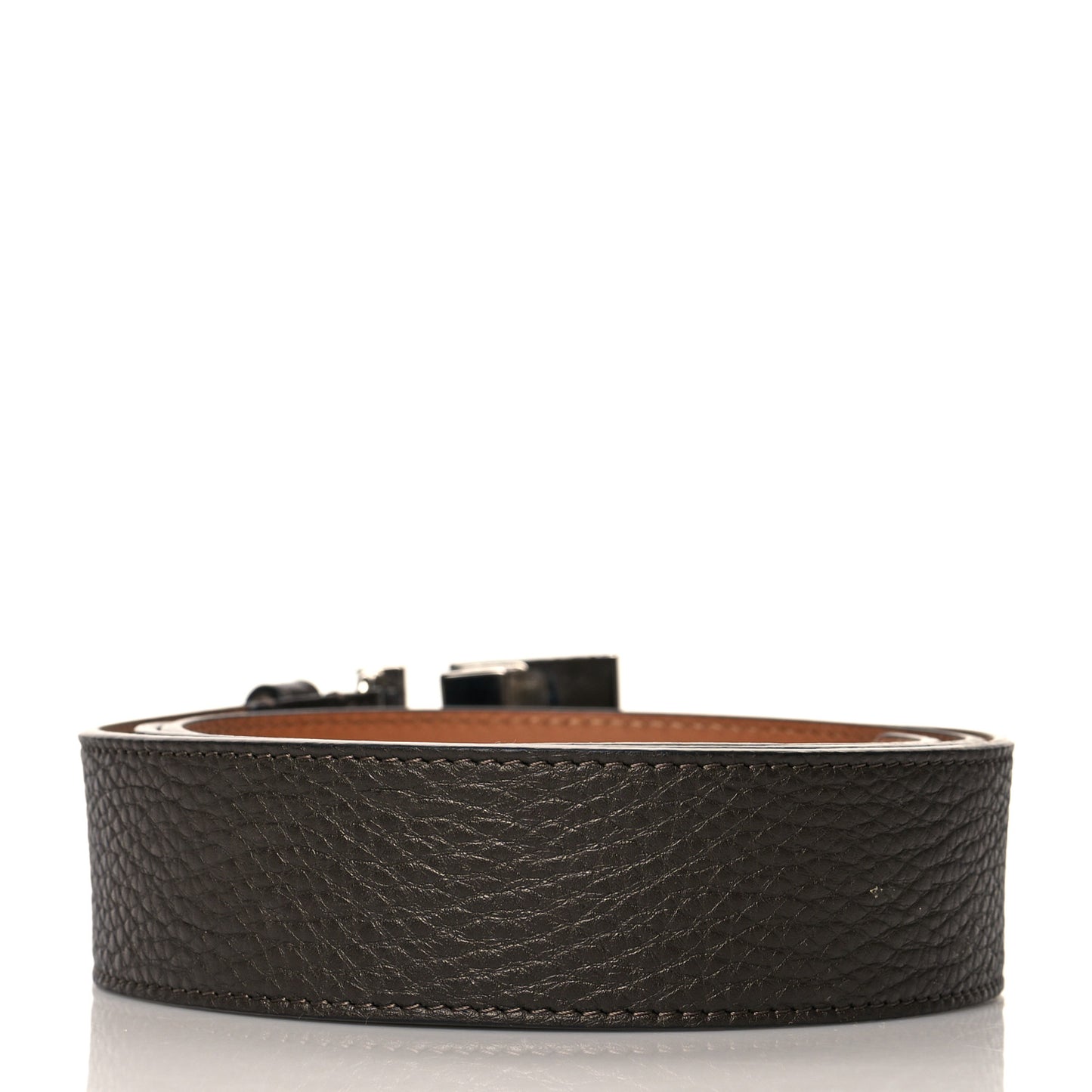 Cuoio Romano FF Buckle Belt 105 42 Brown