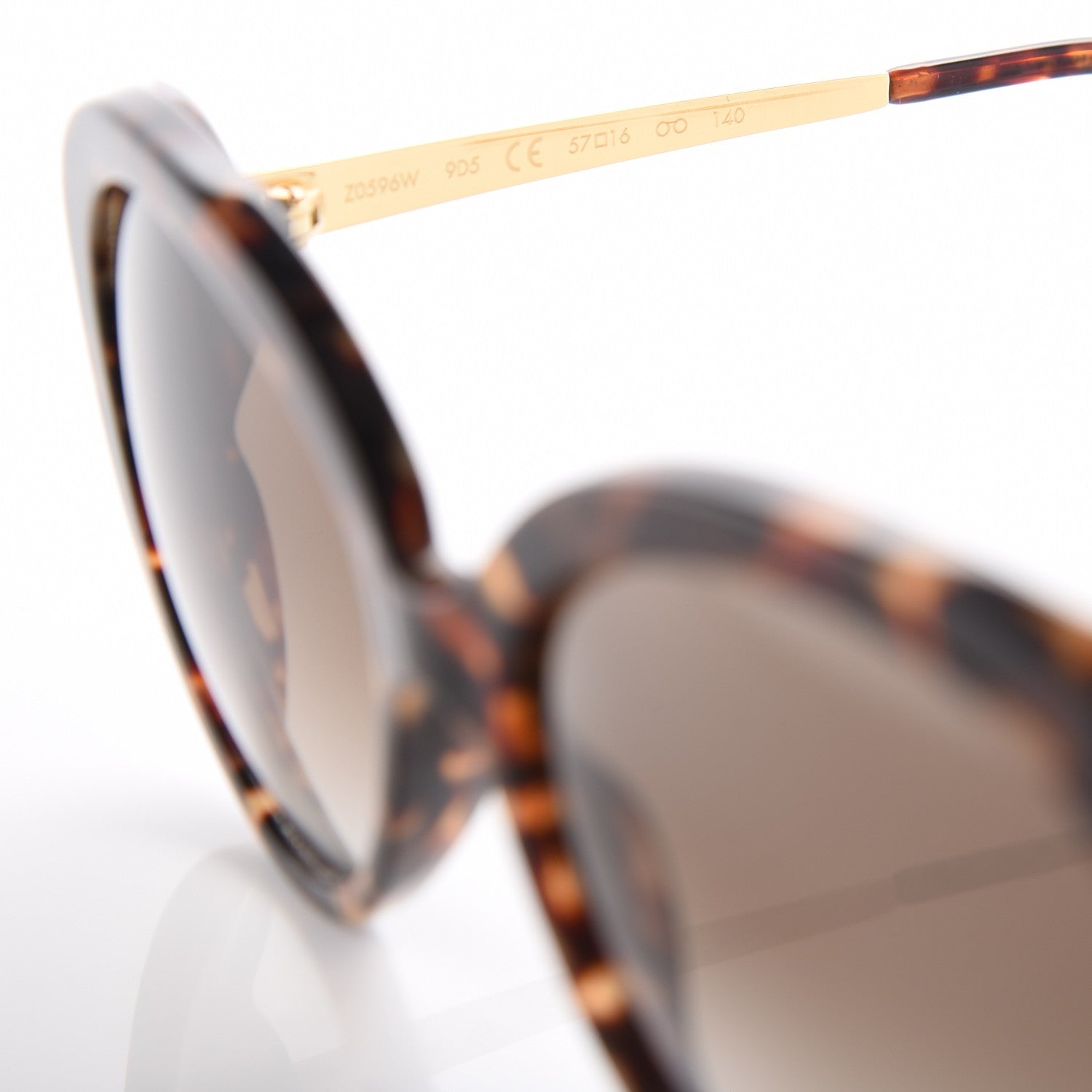 Louis Vuitton Acetate Bluebell Sunglasses Z0596W Tortoise 5 of 8