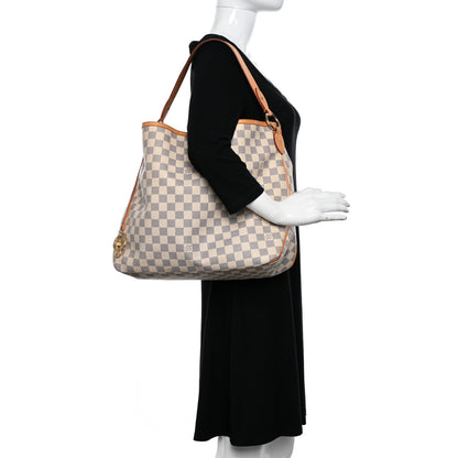 Louis Vuitton Damier Azur Delightful MM 2 of 14