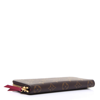 Louis Vuitton Monogram Clemence Wallet Fuchsia 4 of 11