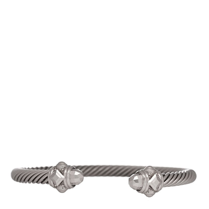 David Yurman Aluminum 5mm Renaissance Bracelet Darkened Silver 1 of 5