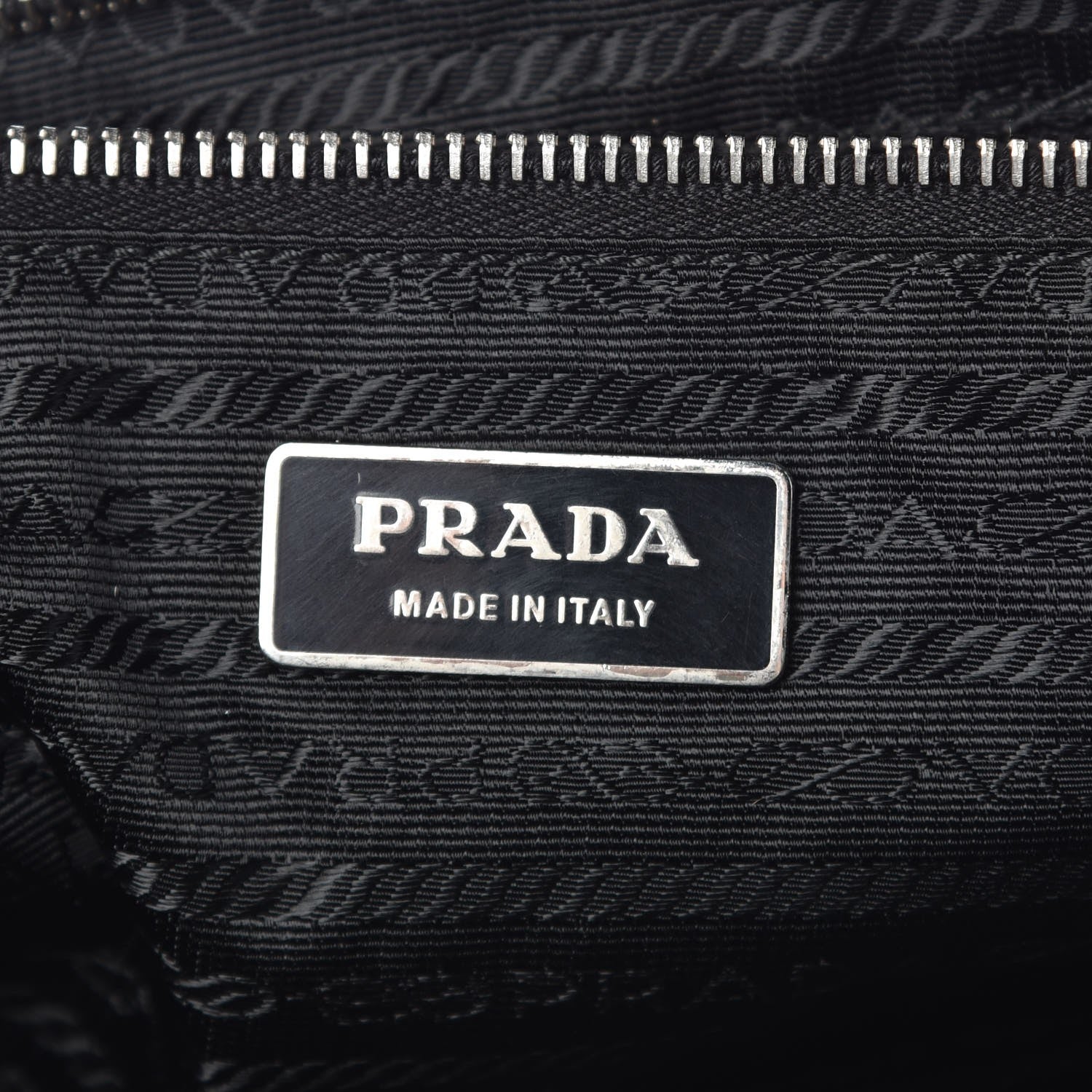 Prada Nylon Vela Messenger Bag Black 6 of 8